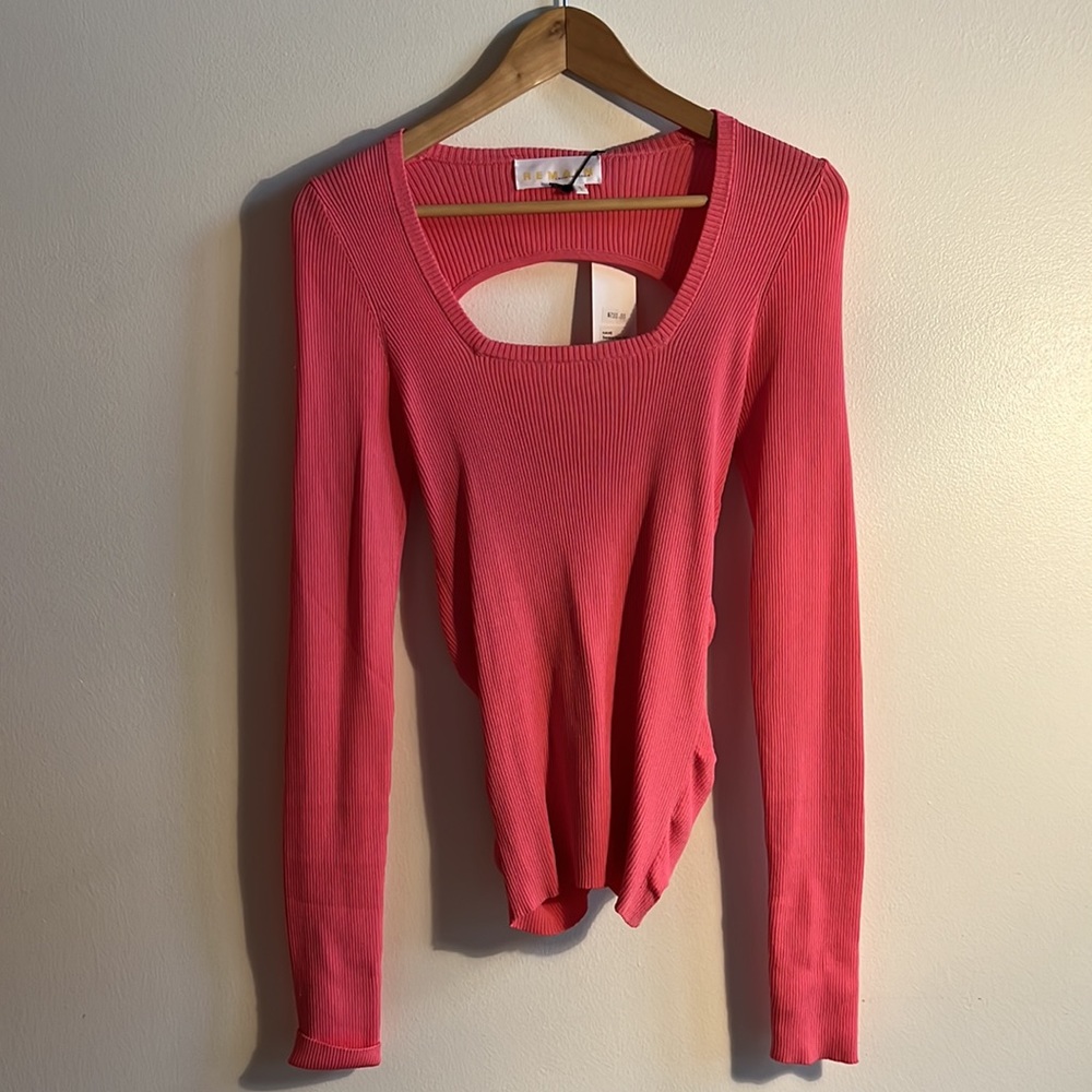 Barbiecore Pink long sleeve shirt